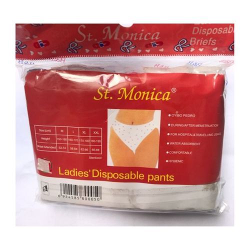 Ladies Disposable Pants (5 Pcs In A Pack) × 2 Packs