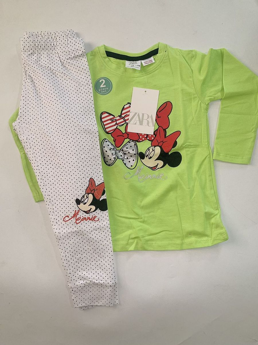 2-Piece Set Lounge Wear Pyjamas For Girls