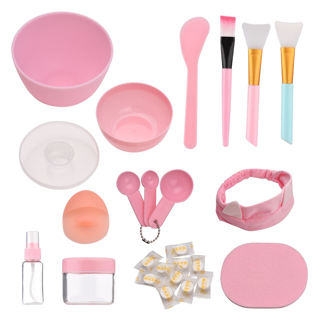 Face Mask Mixing Bowl Set 24 Pcs DIY Facemask Mixing Tool