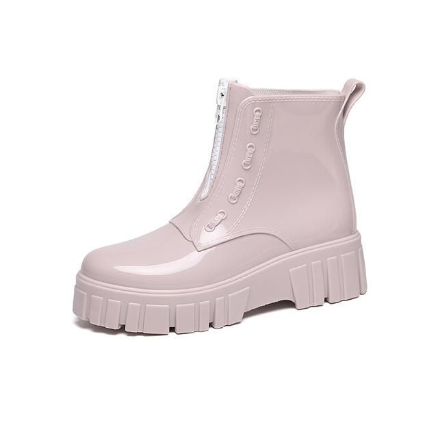 Women's rain boots PVC women's shoe cover