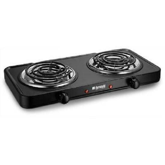2 Plate Electric Cooker Stove Hot Plate