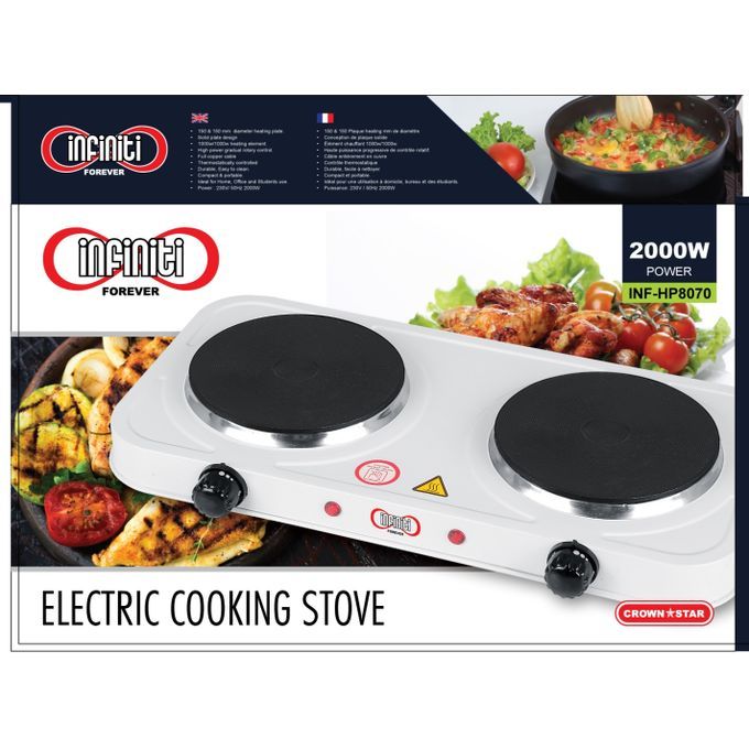 Two Burner Electric Hot Plate