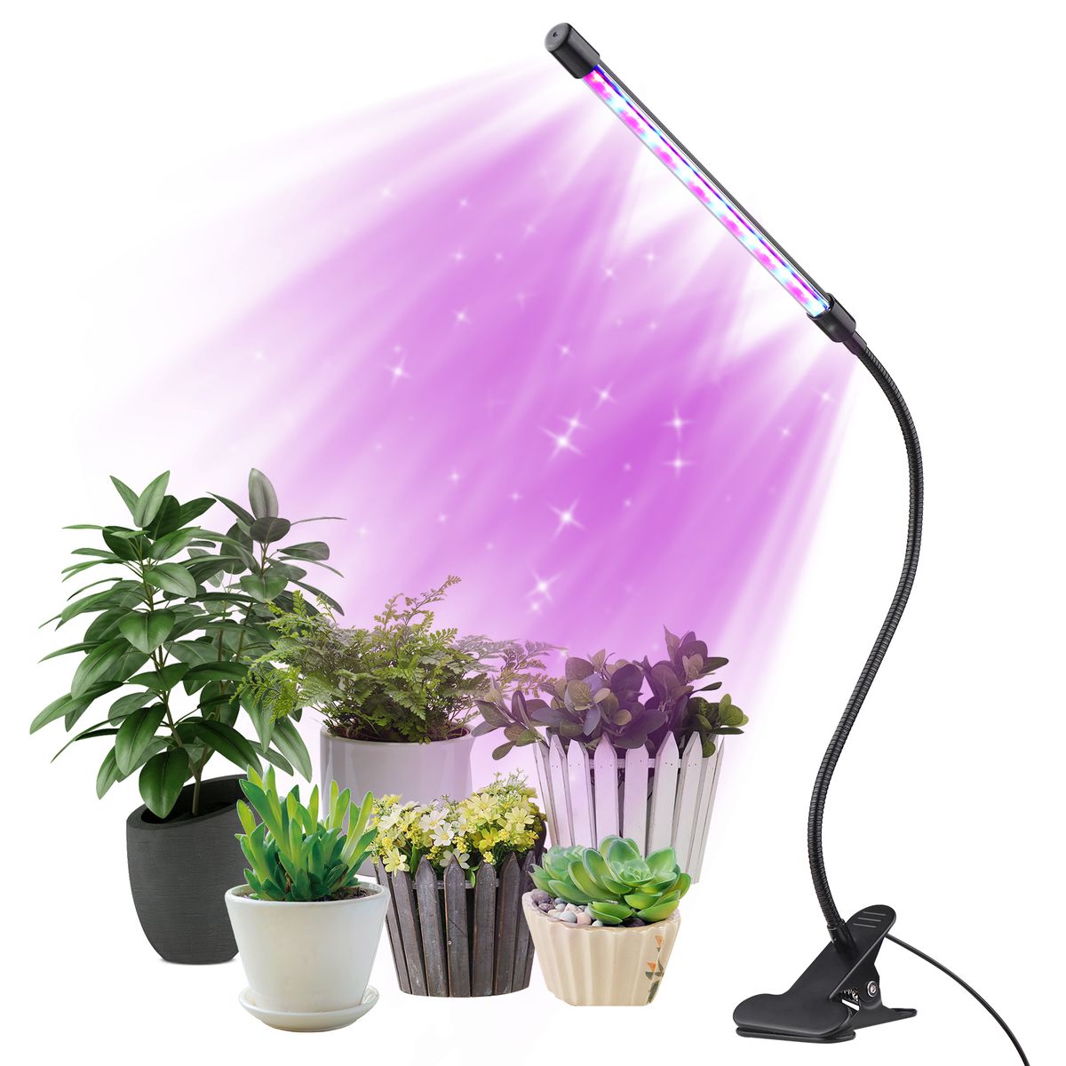 Grow Light For Indoor Plants 21 LEDs Plant Growing Light 10