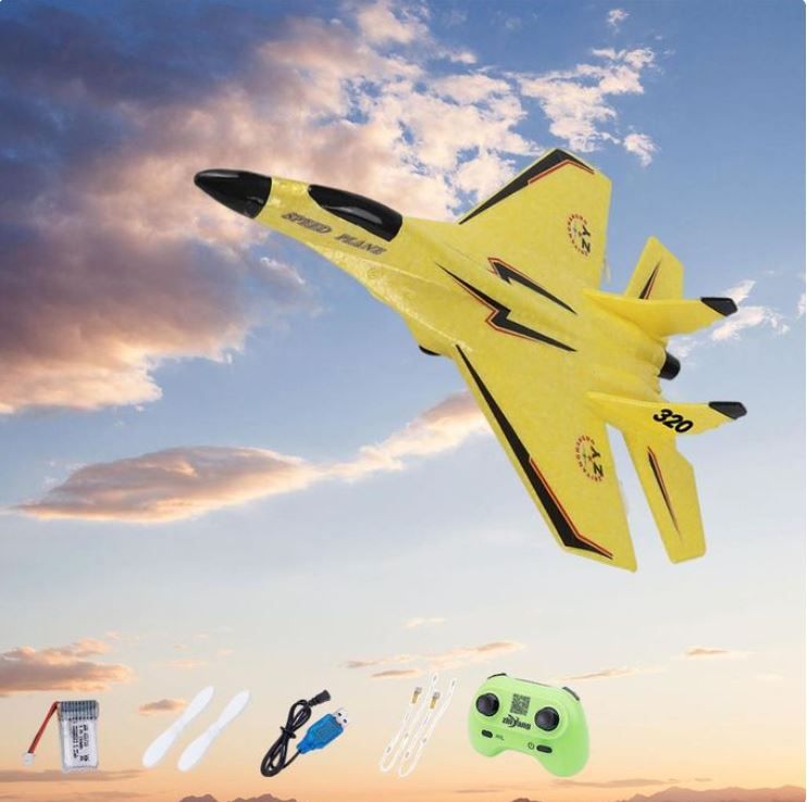 RC Remote Control Airplane 2.4G Remote Control Fighter EPP Foam Toys RC Plane