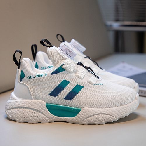 Rotating Buckle Kids‘ Sneakers Girl's Trendy Sports Shoes Size 26-37
