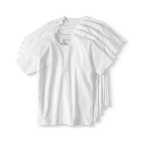 Little Boy's Crew Neck Boy's' Undershirt T Shirt