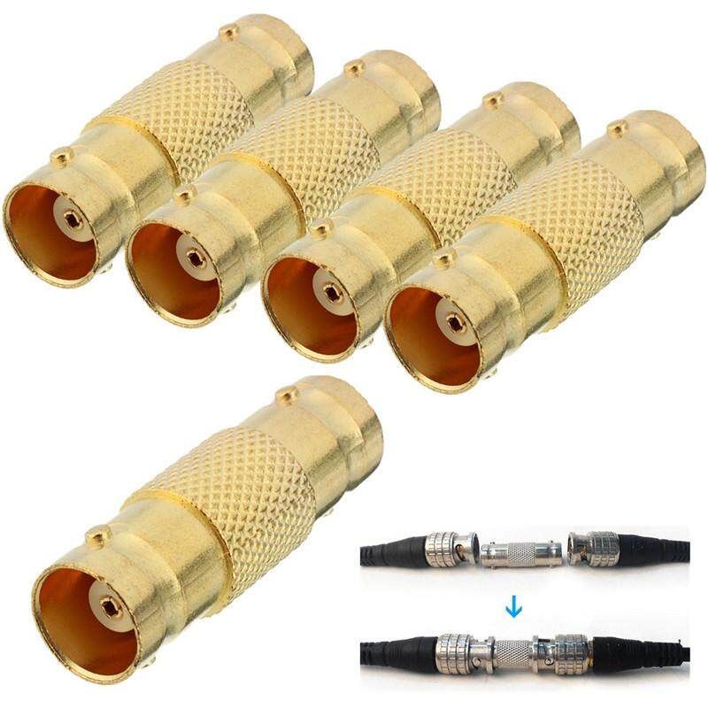 1pc Female To Female BNC Barrel Connector CCTV Coax Adapter For Camera Cable