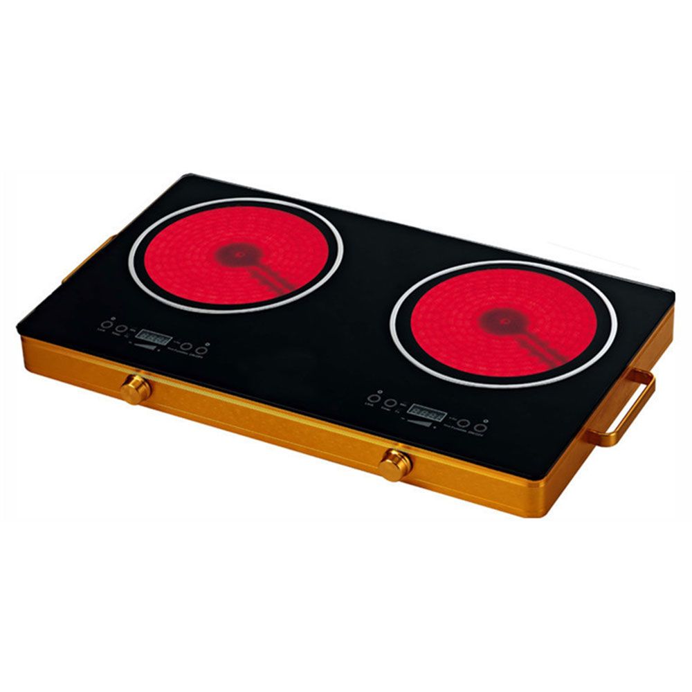 2 Face Infrared Induction Electric Stove Cooker Hotplate