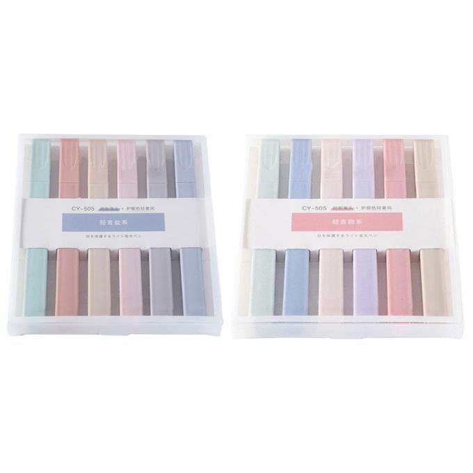 12pieces Soft Tip Highlighters Pens Set Marker Pens For Journal Girl