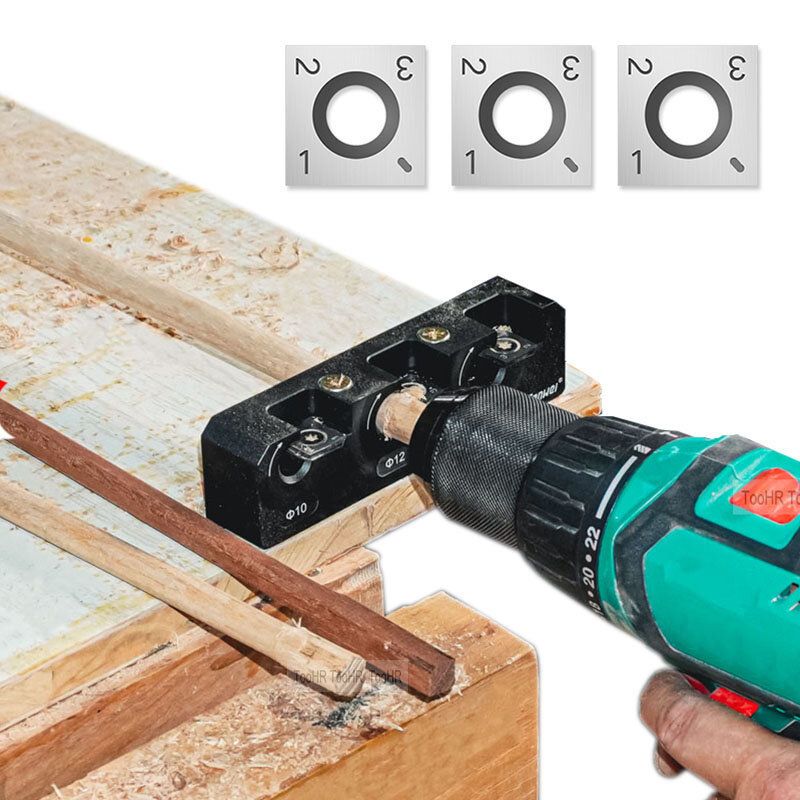GANWEI 8-14mm Woodworking Dowel Maker With Carbide Blade