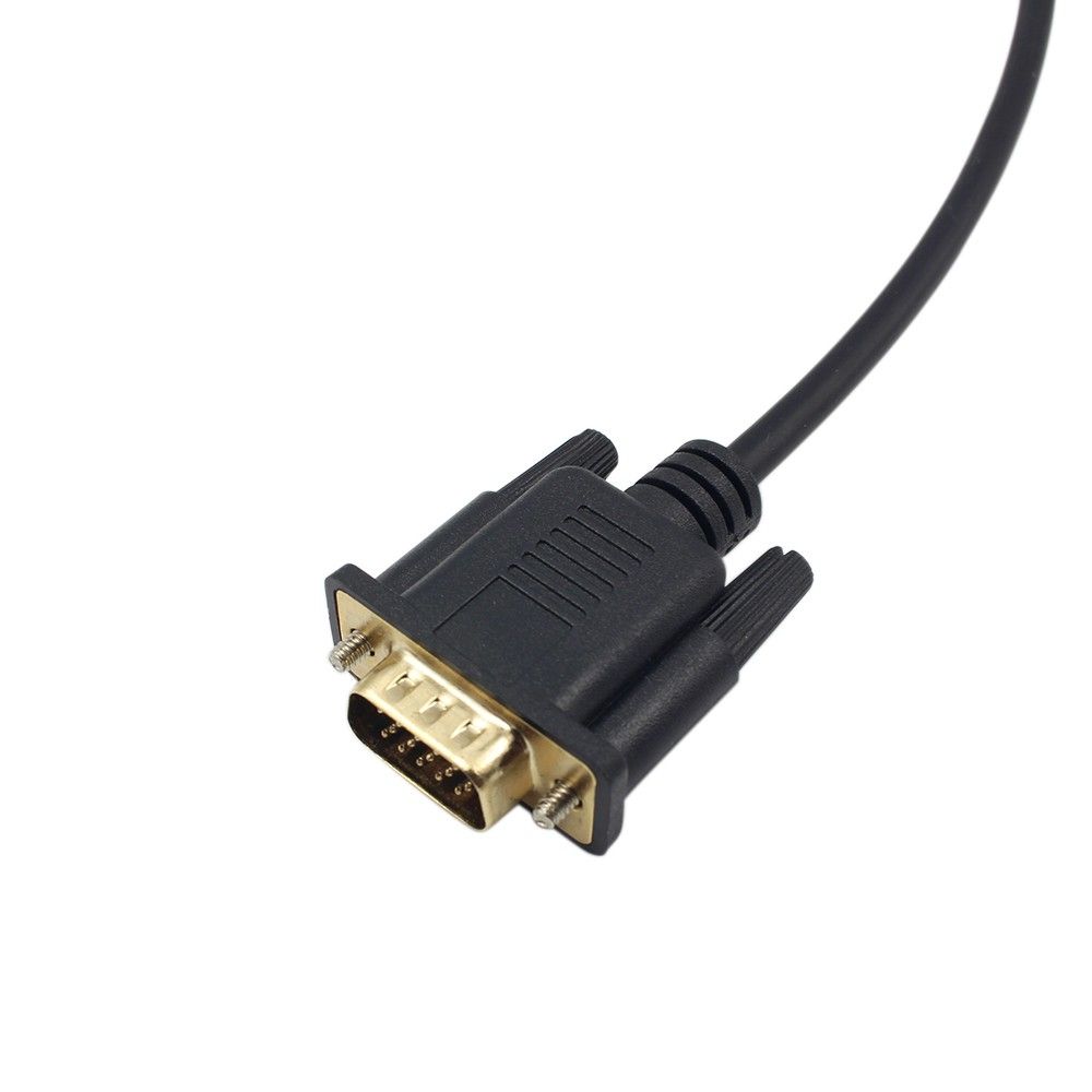 1.8M Male Display Port DP To VGA Male Adapter Cable