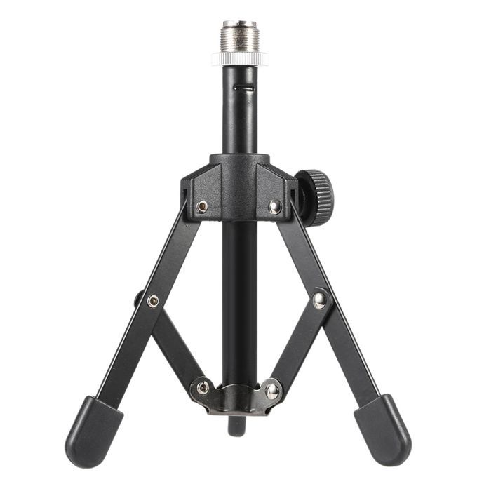 MS-12 Mini Foldable Desktop Tabletop Tripod Microphone Mic