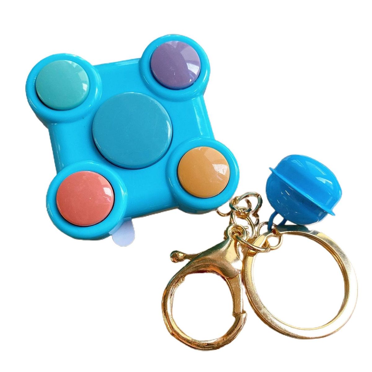 Keychain Children Learning Memory Device Blue