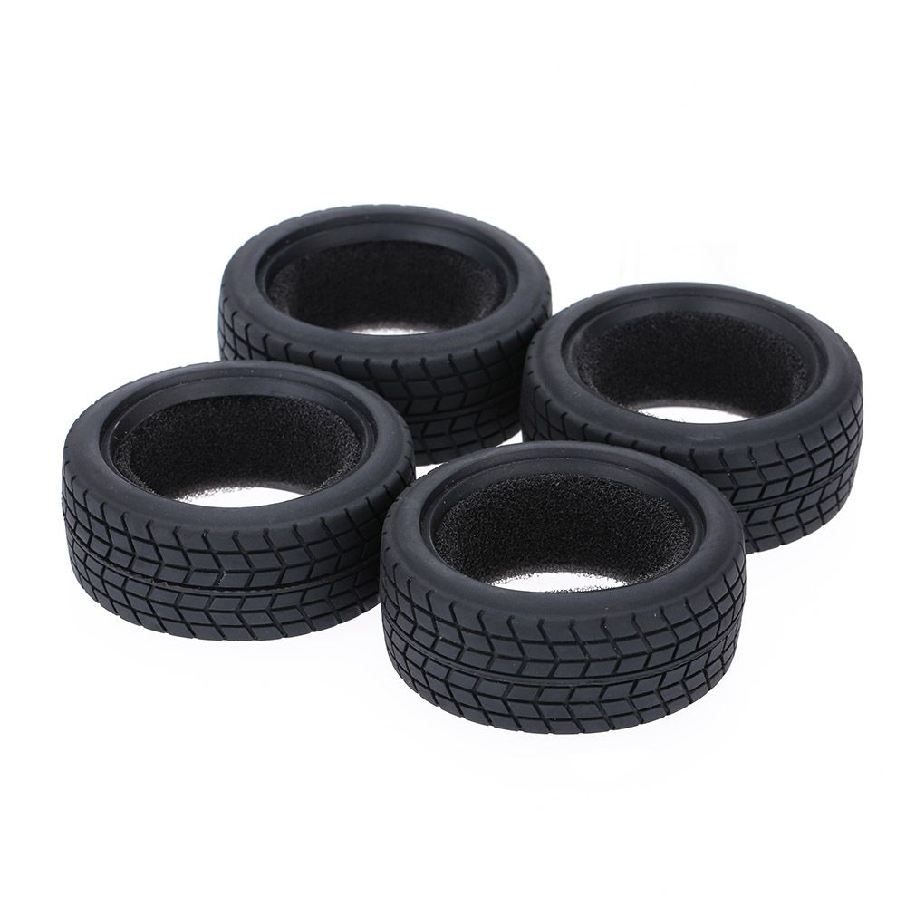 4Pcs/Set 1/10 Grain Run-flat Car Rubber Tyre For Traxxas HSP