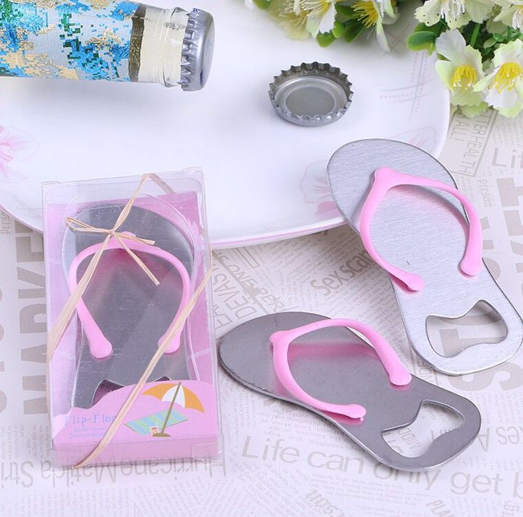 Wedding Wine Alloy Souvenirs Bottle Flip-flop Gift Shape Party Tool Creative Slipper 1Pc Cool Opener
