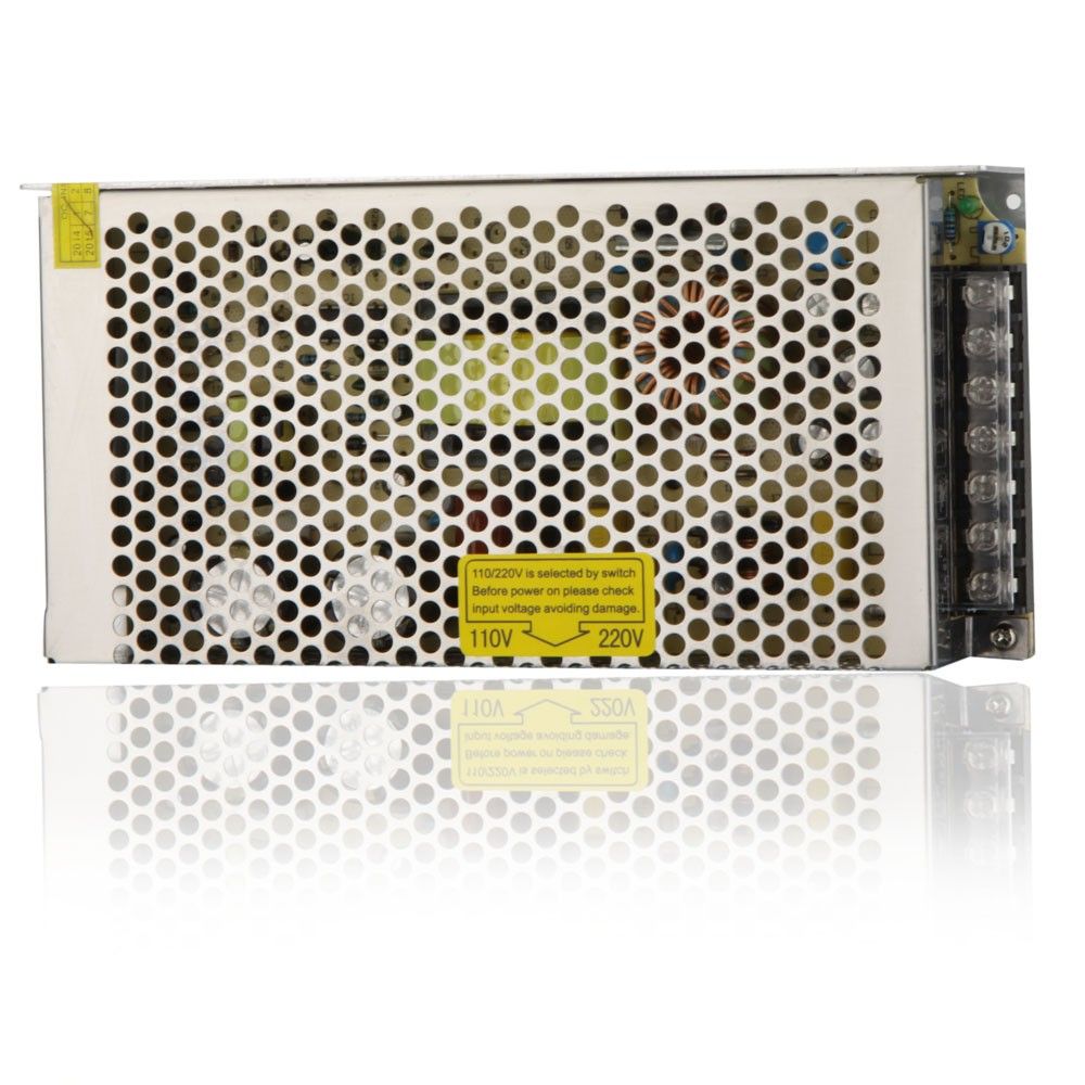 AC 110V/220V To DC 12V 15A 180W Voltage Transformer Switch