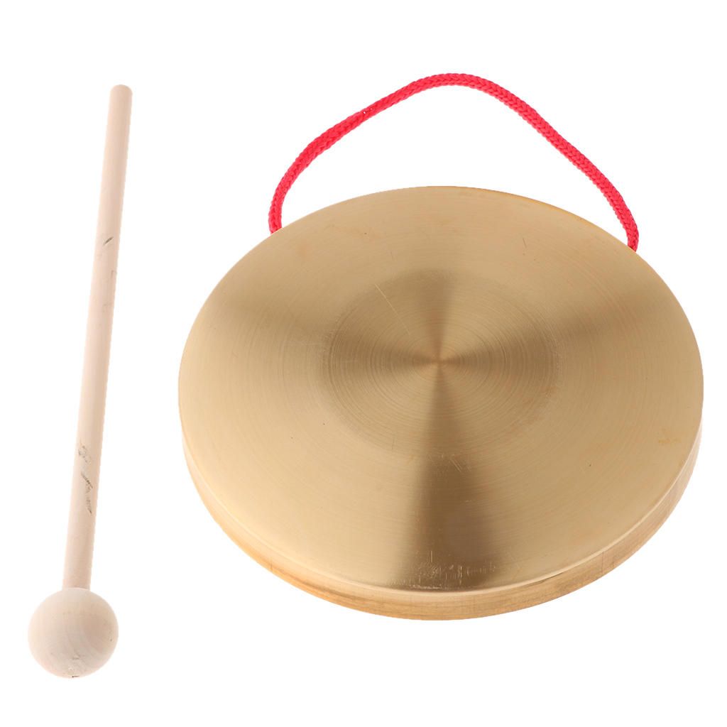 Hand Gong Metal Cymbals Kids Baby Preschool Early Music