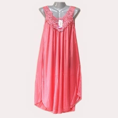 Women's Night Gown-Pink