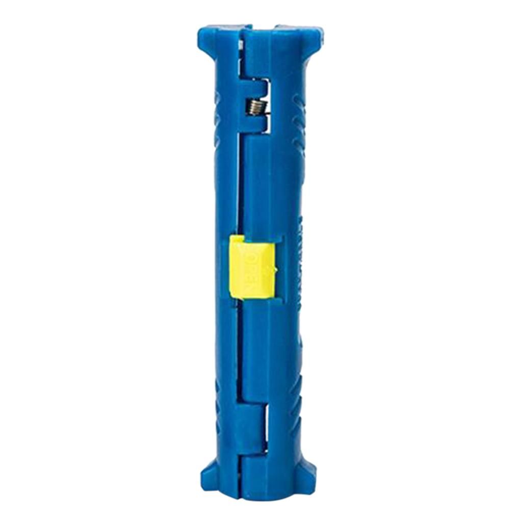Electric Wire Stripper Cylindrical  Stripping Machine Blue