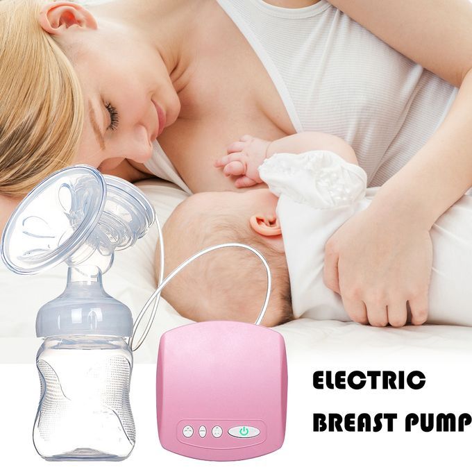 Electric Breast Milk Feeding Pump Baby Expressing Extractor