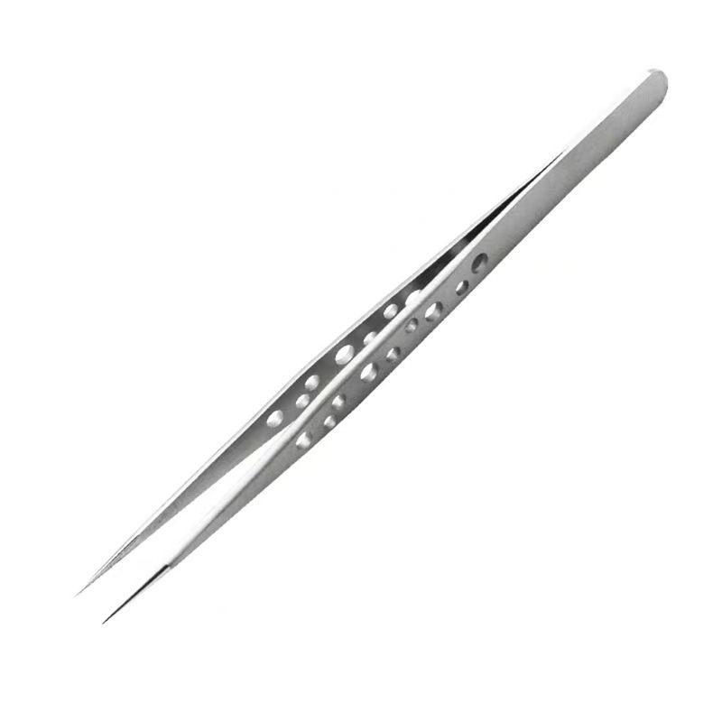 M6CF Precision Tweezer Tool For Electronics Maintenace Jewelry Electronics Industrial Tweezers For Laboratory Work Stamp- Straight