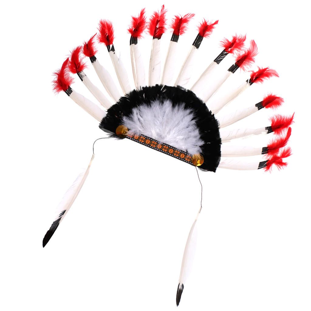 Lightweight Native American Indian Headdress