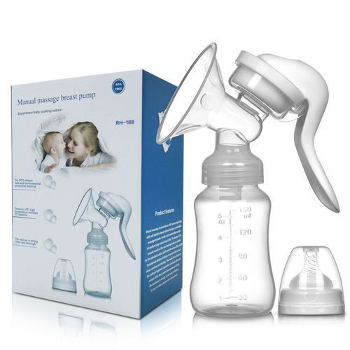 150ML 2 In 1 Massage Manual Breast Pump/Nursing Mother Breast Milk Pump
