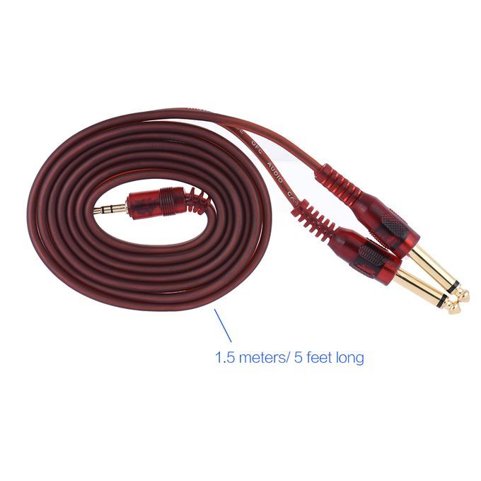 1.5m / 5ft Stereo Audio Cable Cord Wire