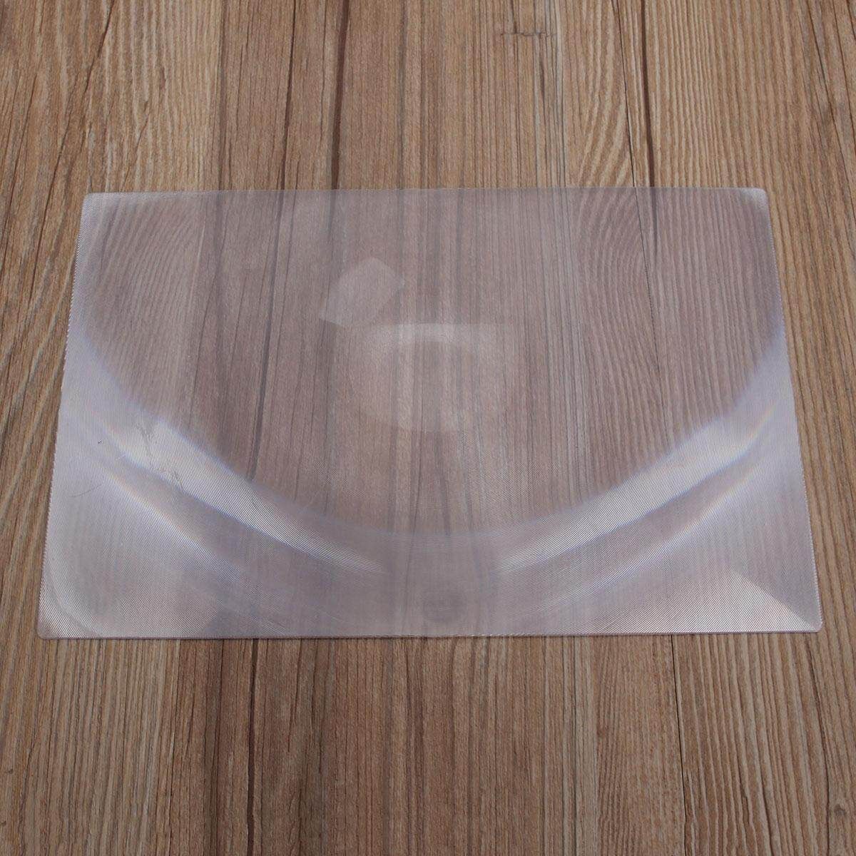 6PCS Magnifying Sheet Fresnel Lens 3X Magnifier