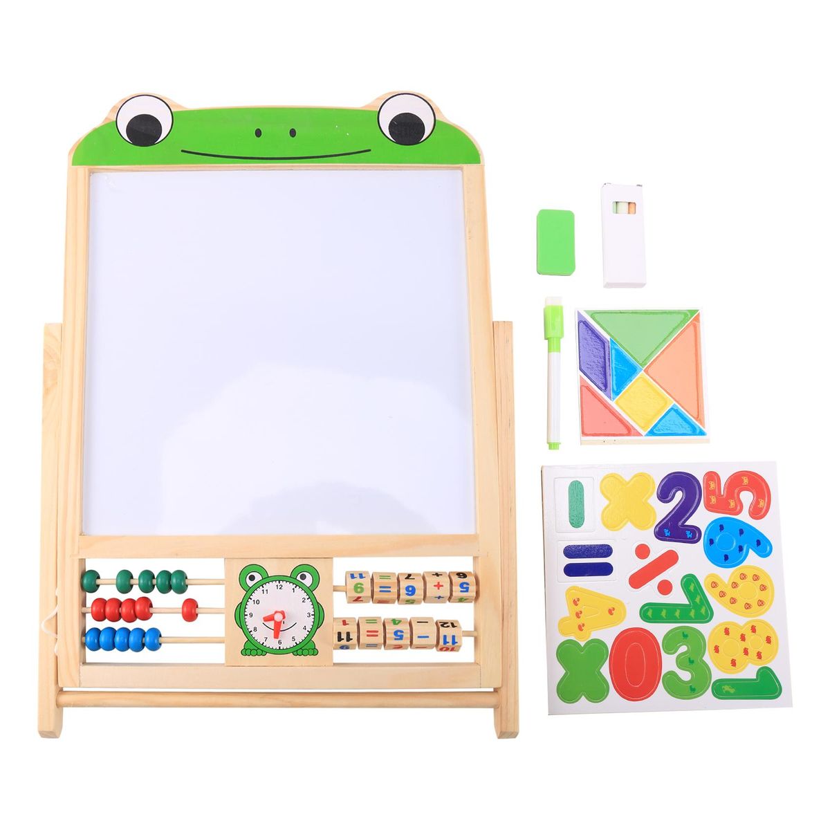 Children's Double Sided Easel Writing Board with Number