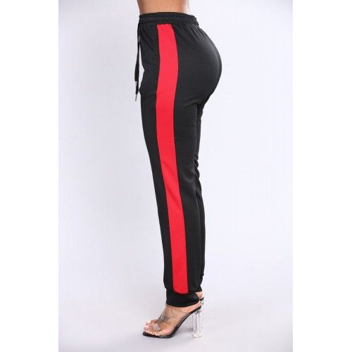 Ladies High Waist Joggers.