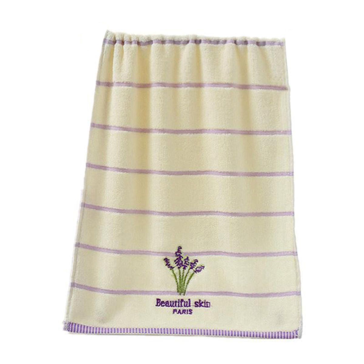 Washcloth Couple Quick-Drying Bath Washcloth White