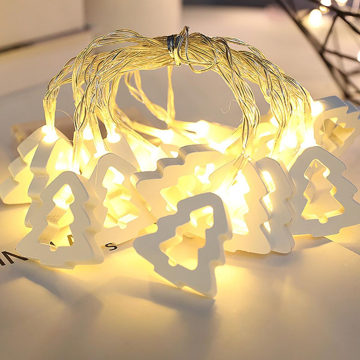 Soft Warm Light Fixture Love Glow Festive Pendant Warm for Christmas Warm White