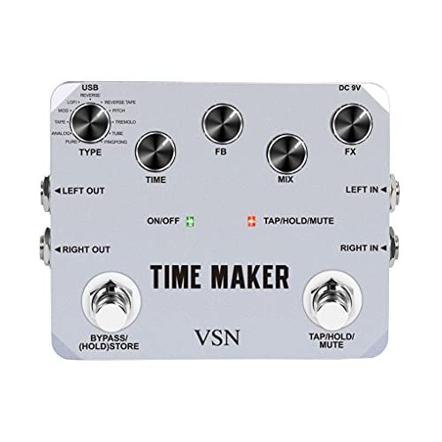 VSN Guitar Delay Pedal Time Maker 11 Types Of Ultimate Delay