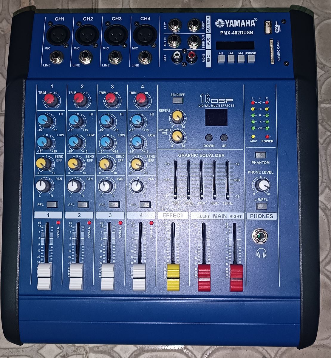 4channels Mixer Amplifier