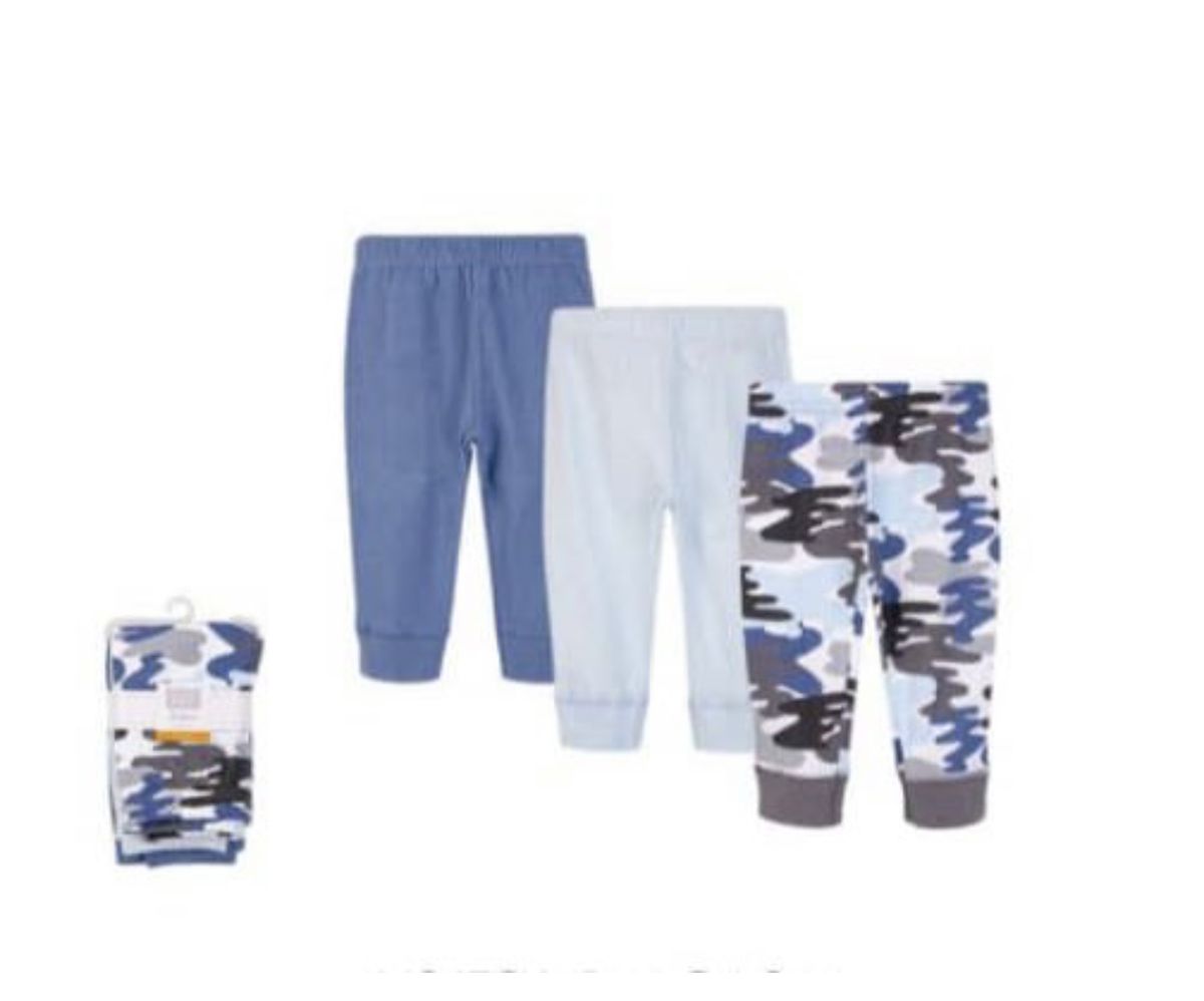 3 Pack Tapered Ankle Pants