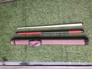 1/2 Pool Billiard Stick And Bag Carrying