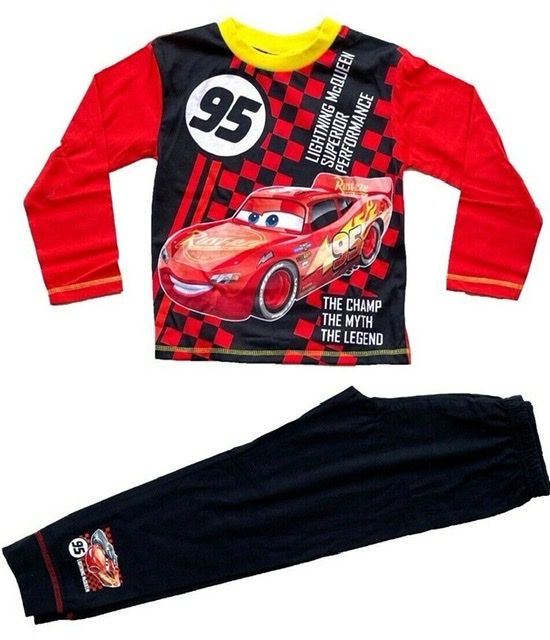 Boys Disney Car Lightning McQueen Pyjamas