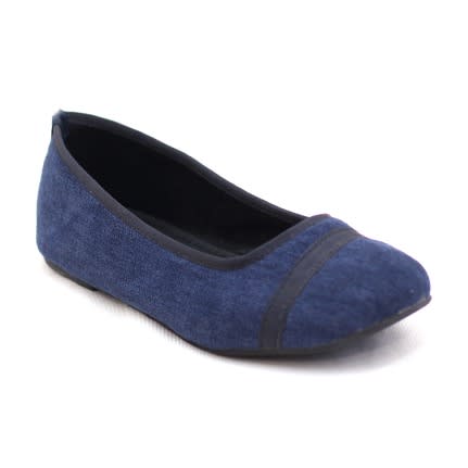 Cosmopolitan Navy Blue Flats