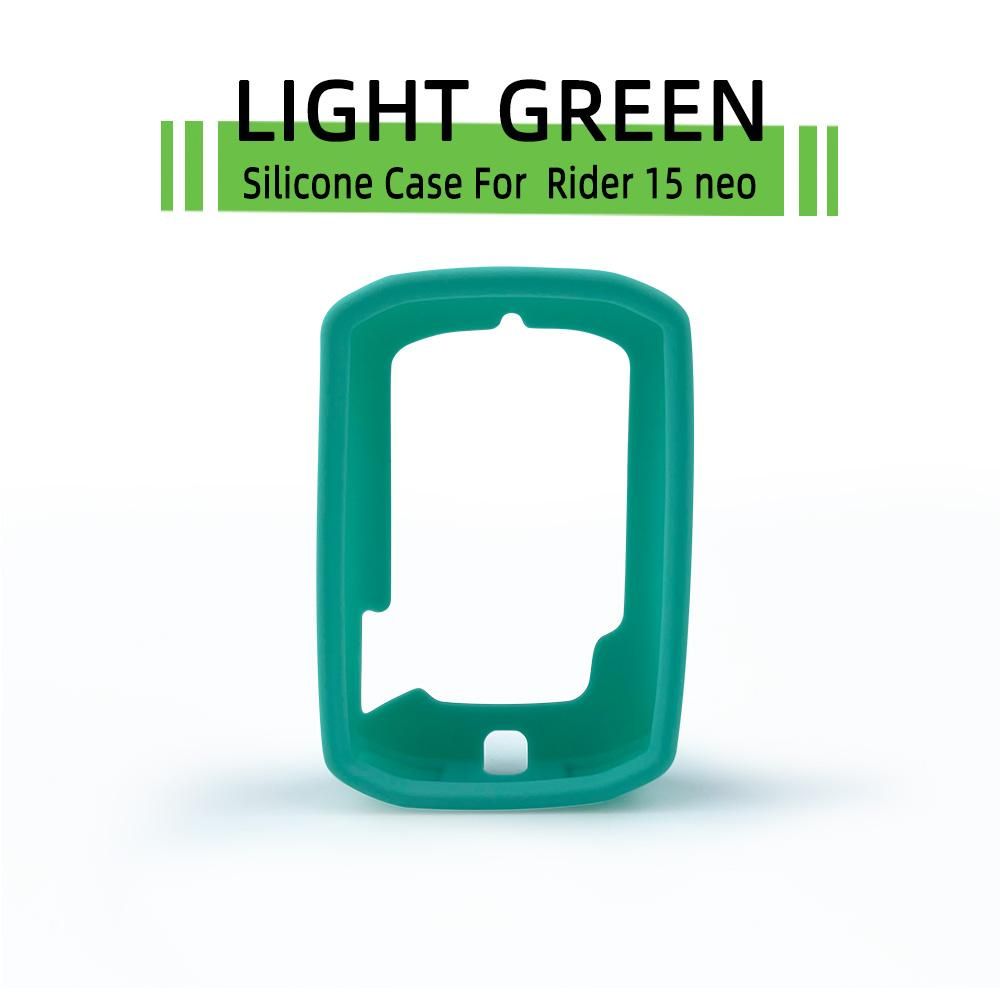 15 NEO Case Bike Computer Silicone Cover Cartoon Rubber Protective Case + HD film (For  10 15)