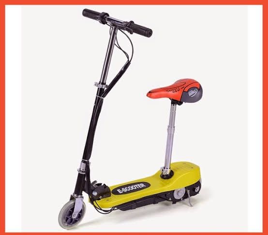 Electric Rechargeable Children Scooter With Removable Seat