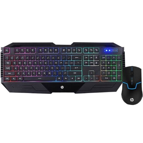 Gk1100 Gaming Gear Combo Keyboard + Mouse With 6 Color Led Back Light