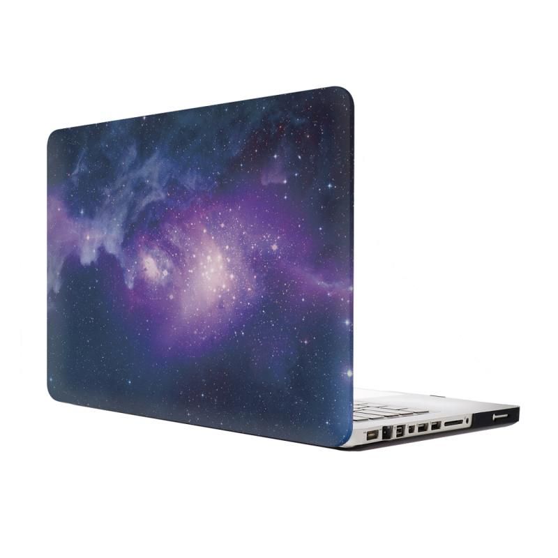 For MacBook Pro 13.3 Inch A1278 (2009 - 2012) Starry Sky Patterns Apple Laptop Water Decals PC Protective Case(Blue)