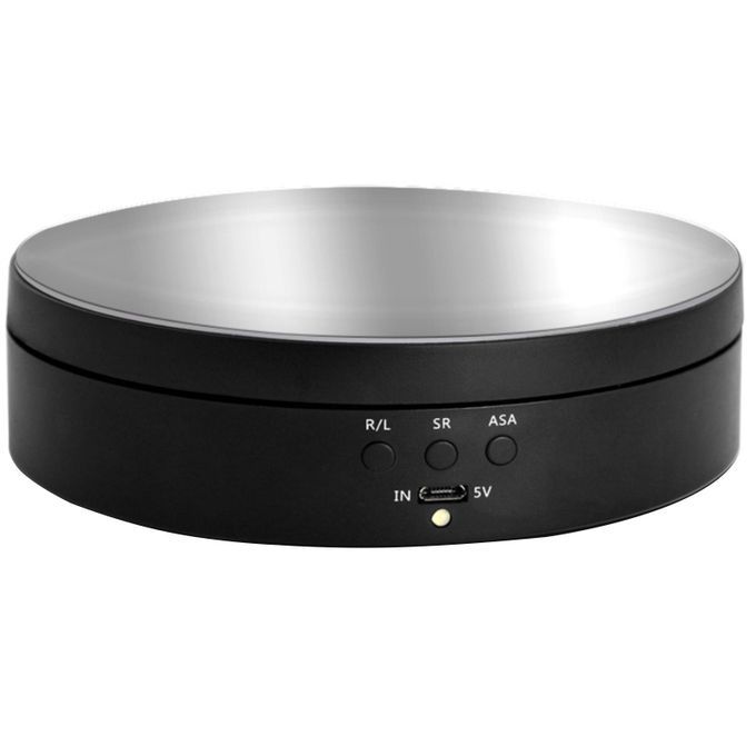 Electric Rotating Display Stand Mirror Surface 3 Speed