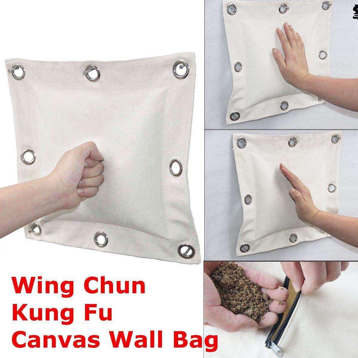 40cm Wing Chun Kung Fu Wall Bag Kick Boxing Striking Sand Punching Bag Training