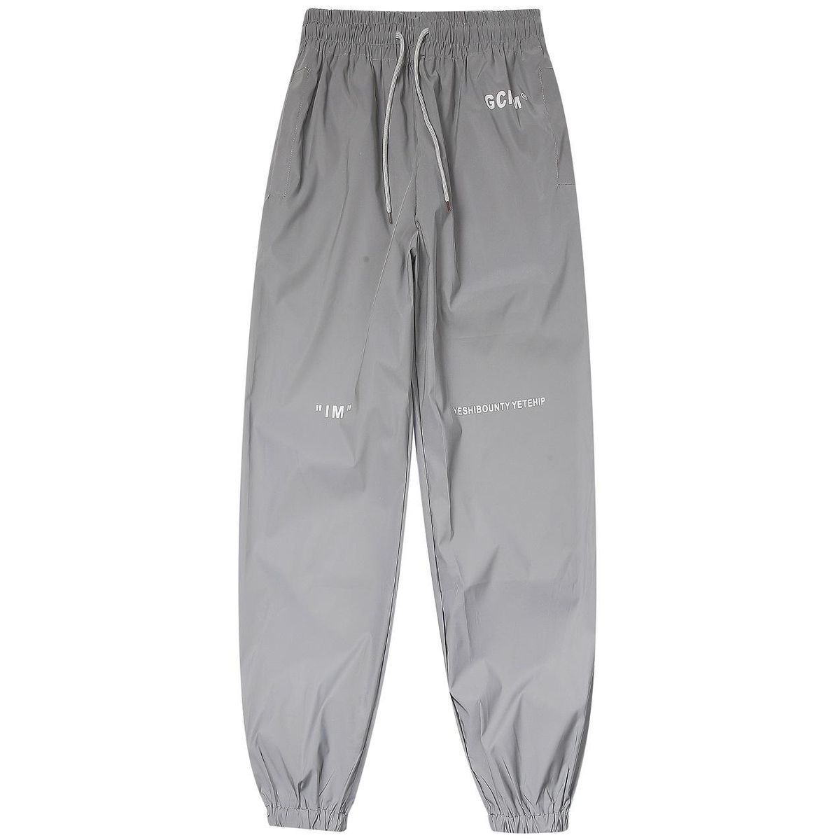3M reflective pants for men and woman Street clothing Firm hip hop pants casual clothes for nightclub bar pencil
