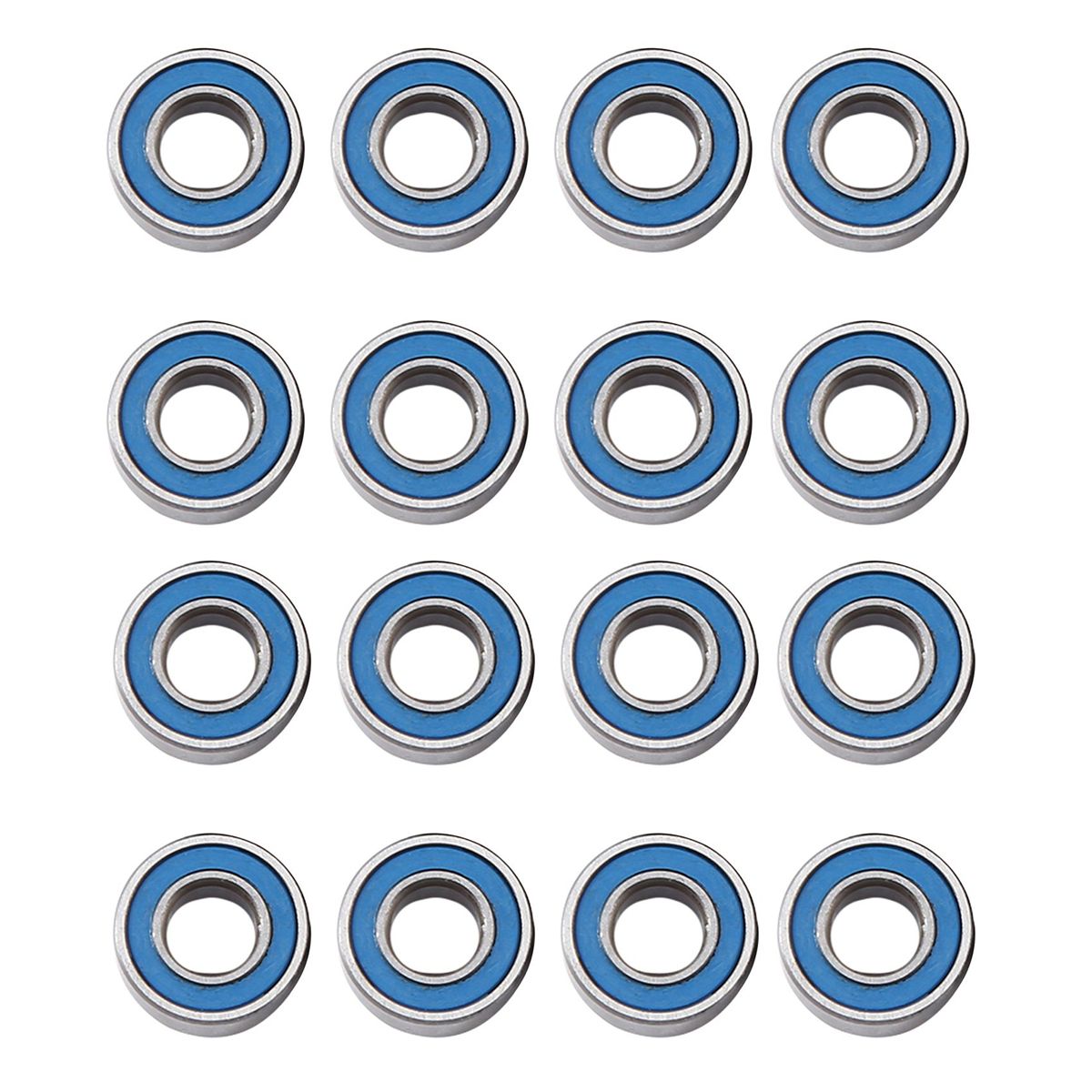16Pcs Sealed Bearing Kit for WR-02 WR02 RC Car Upgrade