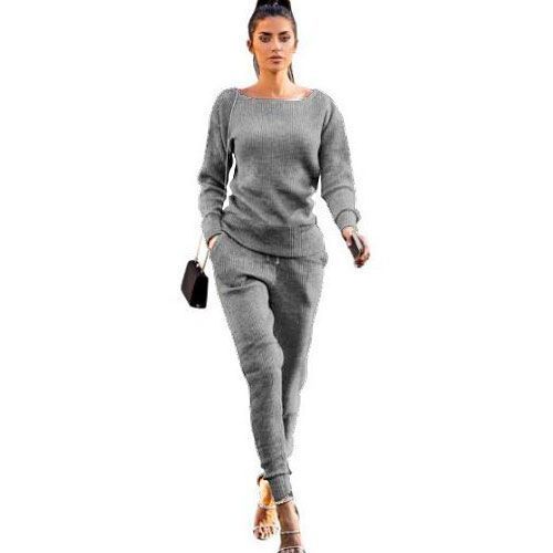 2 In 1 Women's Round Neck Top + Tights