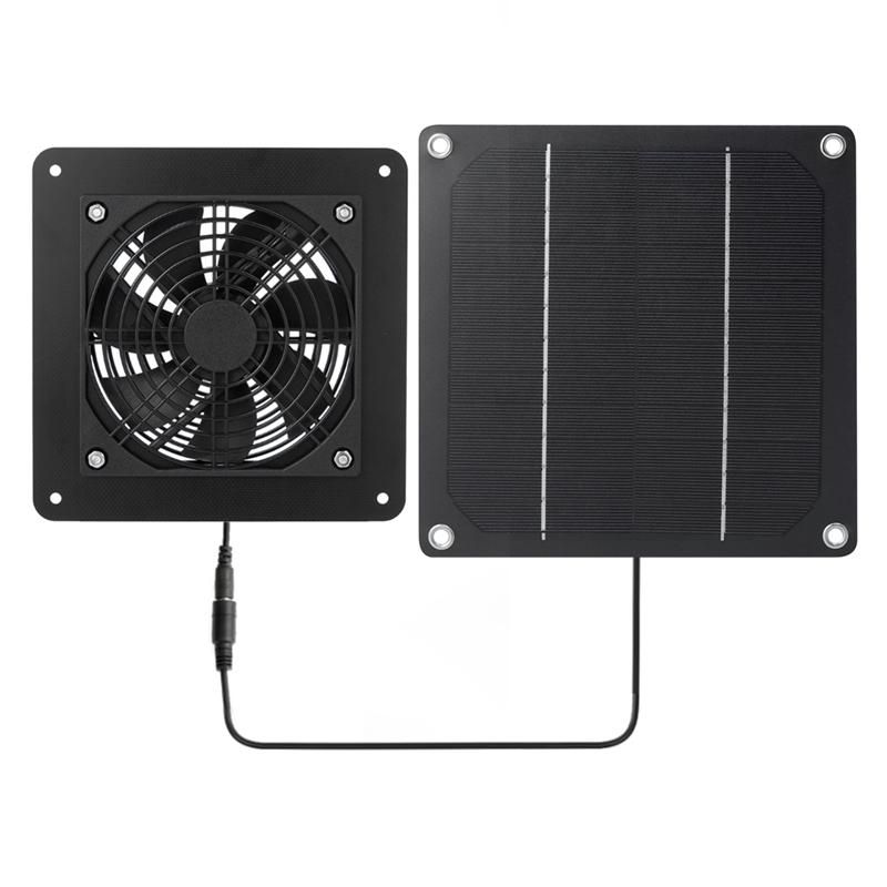 Solar Panel Fan Kit Air Ventilation Fan Weathe