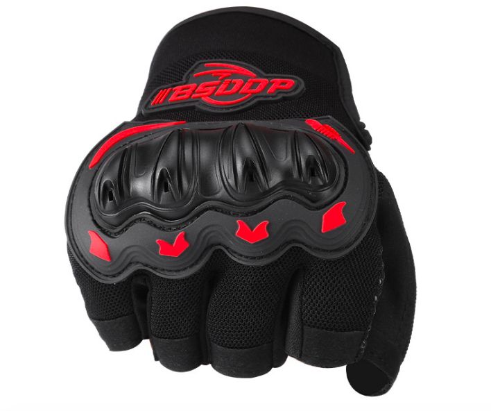 Protective Half-Finger Gloves For Bikers And Cycling